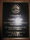 Louis Cowie plaque 2010 OH.jpg (70041 bytes)