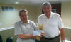 2012 3-Move National Champ, Alex Moiseyev receives cash & trophy from Frank Davis.jpg (60231 bytes)