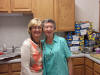 Judy Michael and Frances McClintock in the kitchen.jpg (147263 bytes)