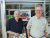 Wade Holder & Larry Keen in front Regions Bank -10 Strwbry.jpg (86138 bytes)